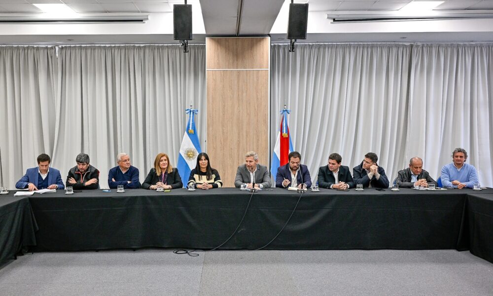 Frigerio y la Liga de Intendentes Justicialistas abordaron la reforma política y electoral