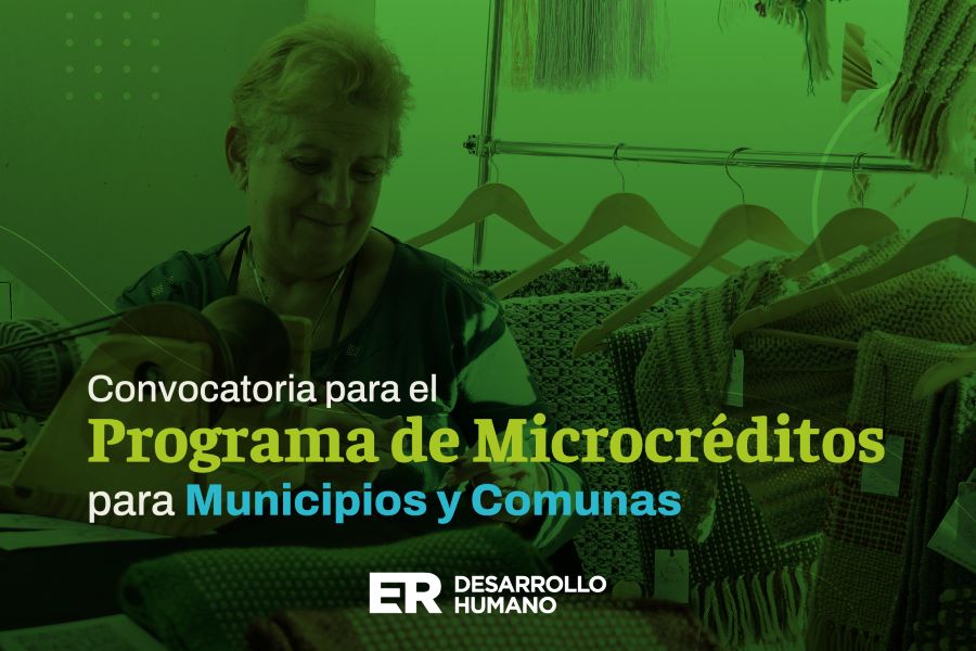 Se abrió la convocatoria del Programa de microcréditos para municipios y comunas