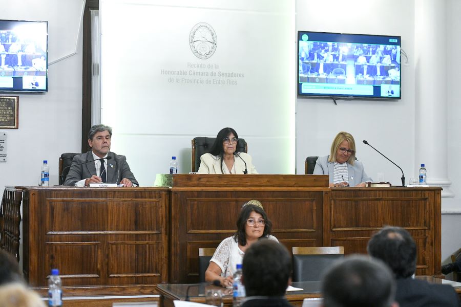 El Senado entrerriano inició formalmente el 147º Período Legislativo