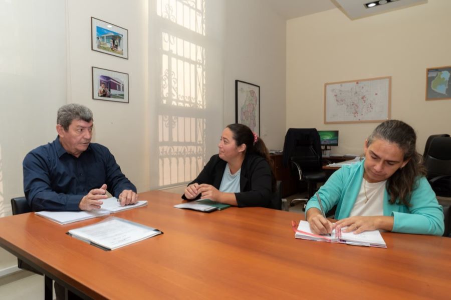 El IAPV y la comuna de Crucesitas Tercera trabajan en políticas habitacionales