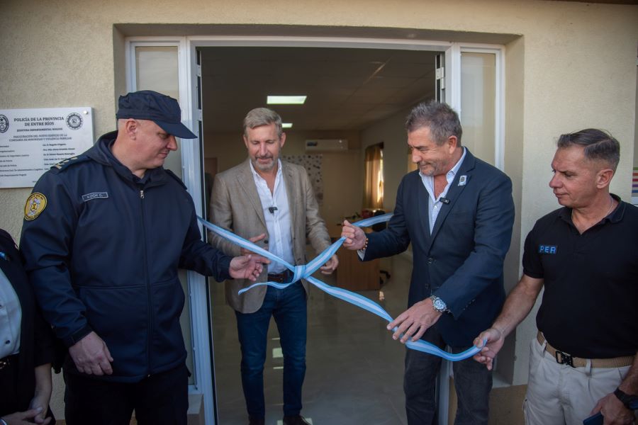 Se inauguró la comisaría de Minoridad y Violencia Familiar en Nogoyá