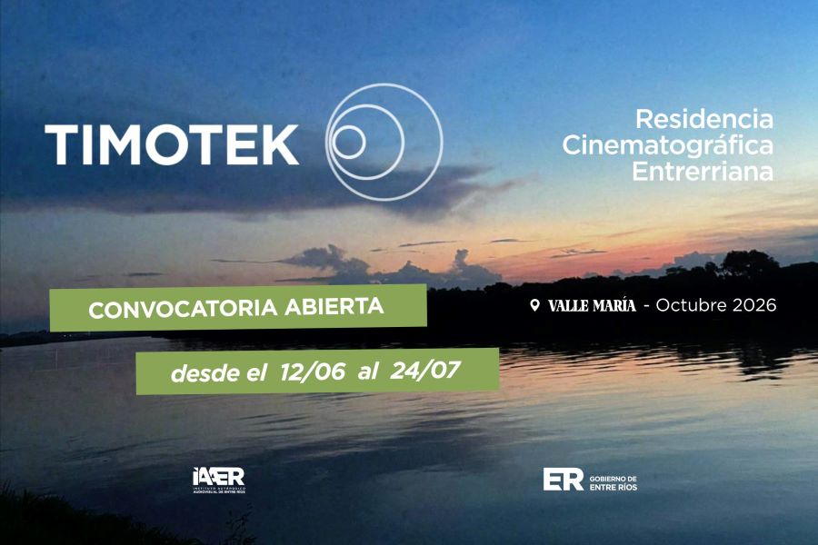 Convocatoria abierta para participar de una Residencia de Guion y Desarrollo de Proyectos Audiovisuales de Entre Ríos
