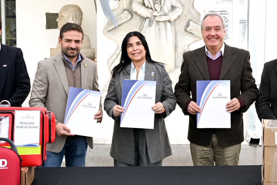 Aluani entregó equipamiento médico de alta complejidad para el Hospital San Blas