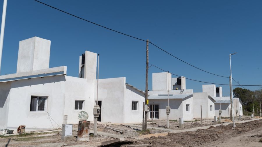 Feliciano: avanzan 22 viviendas y la Provincia incorpora nuevas alternativas para acceder a un hogar