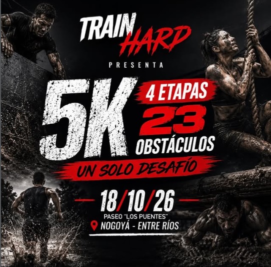 Nogoyá se prepara para una aventura inédita: Llega la primera edición del «Train Hard»